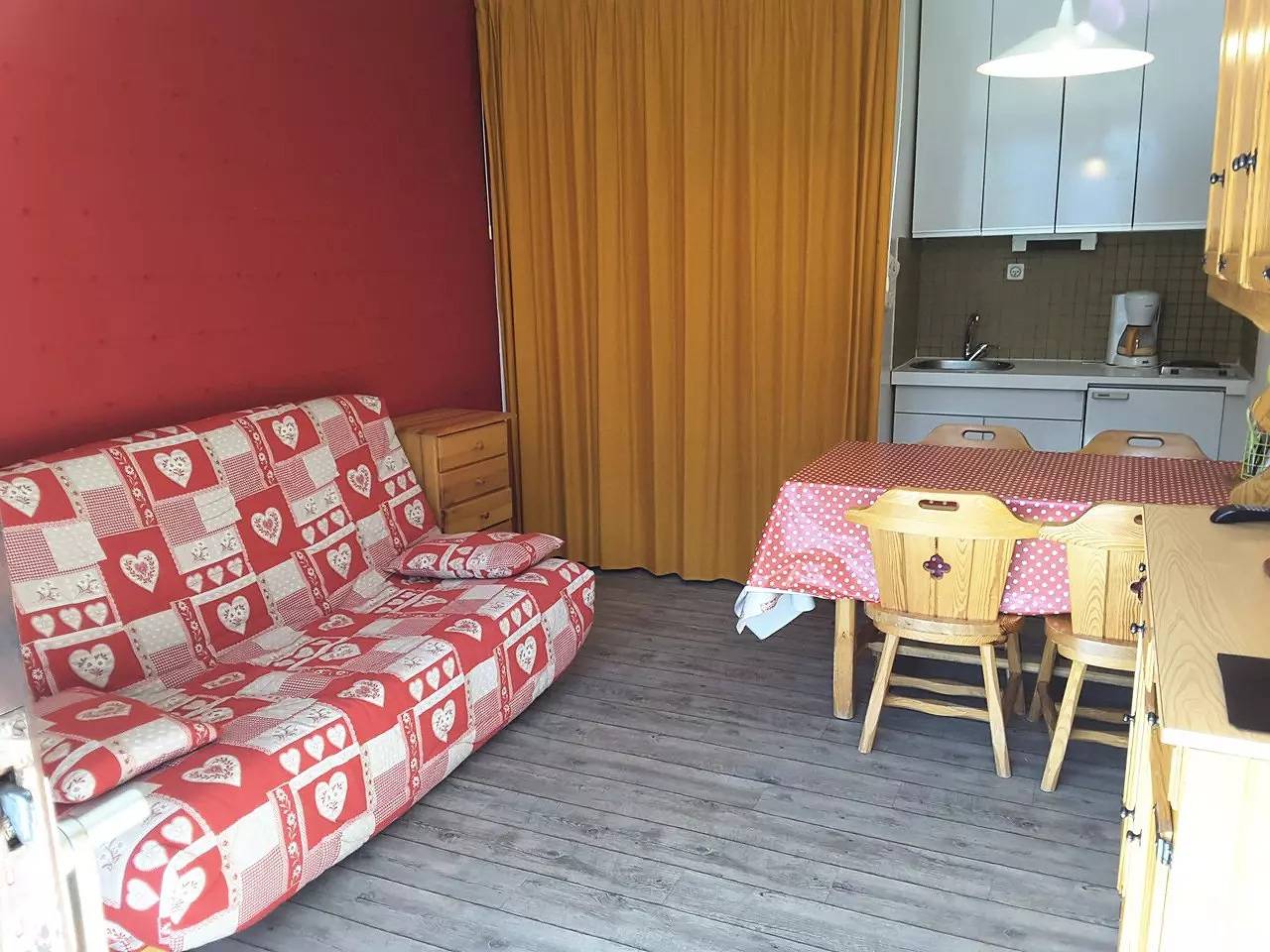Estudio entero, Paradiski plan tranquilo y soleado in Parque Nacional de Vanoise