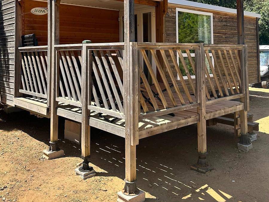 Camping Les Lauriers Roses - Mobilhome 4 personnes - Provence - 4 pers - 2ch - Clim/Tv - 26m2 in Roquebrune-sur-Argens, Côte méditerranéenne (France)