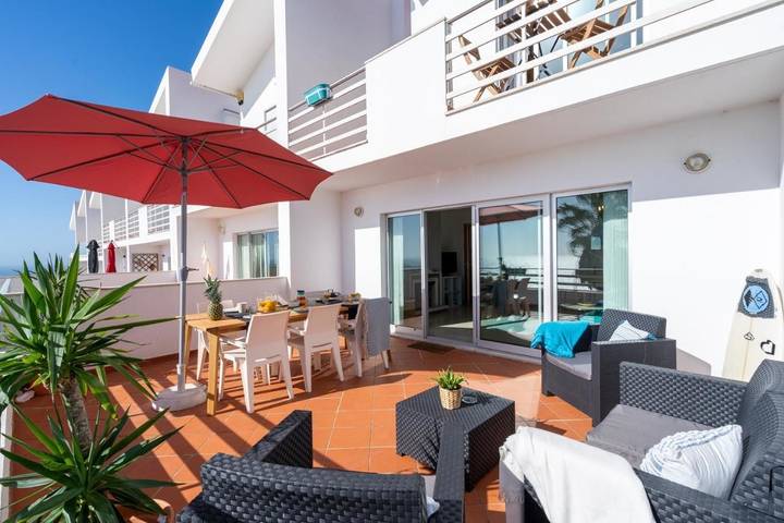 Casa rural para 7 personas, con Balcón y Terraza además de Piscina y Vistas en Nazaré - 3