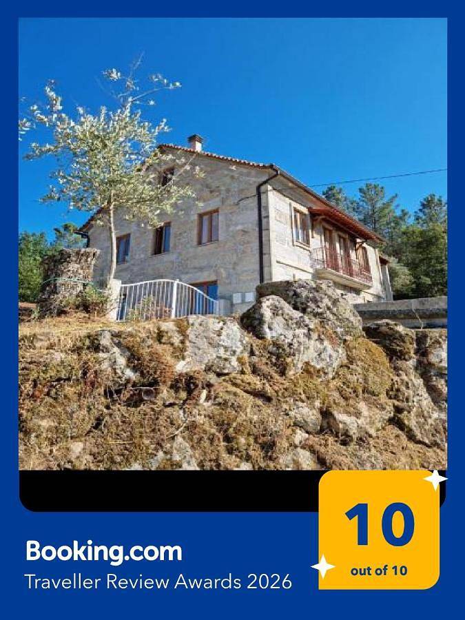 Location de vacances pour 3 personnes, avec jacuzzi ainsi que piscine et jardin dans Penalva do Castelo