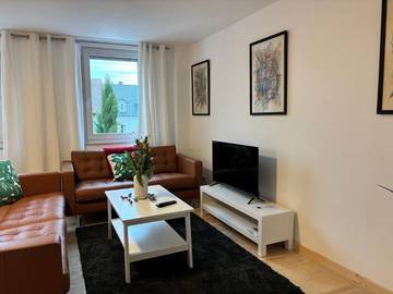 Ferienwohnung für 4 Personen, mit Garten und Ausblick in Lahr