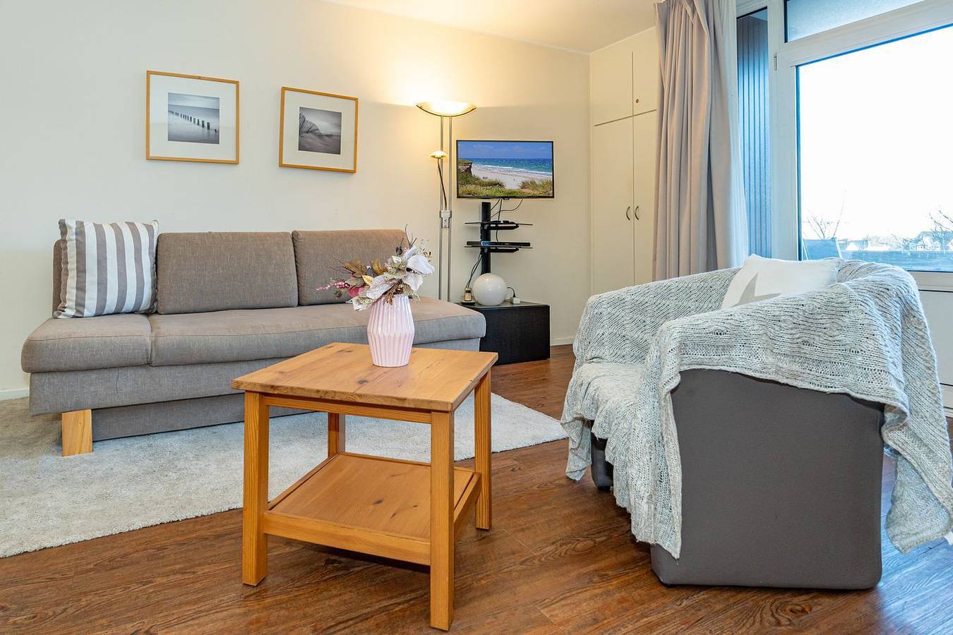 Ganze Wohnung, Zentral gelegene 1-Zimmer-Ferienwohnung Sylter Krabbe 19 a mit Parkplatz. in Westerland, Sylt (Gemeinde)