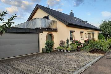 Ferienwohnung für 4 Personen, mit Balkon und Garten in Schwäbisch Gmünd