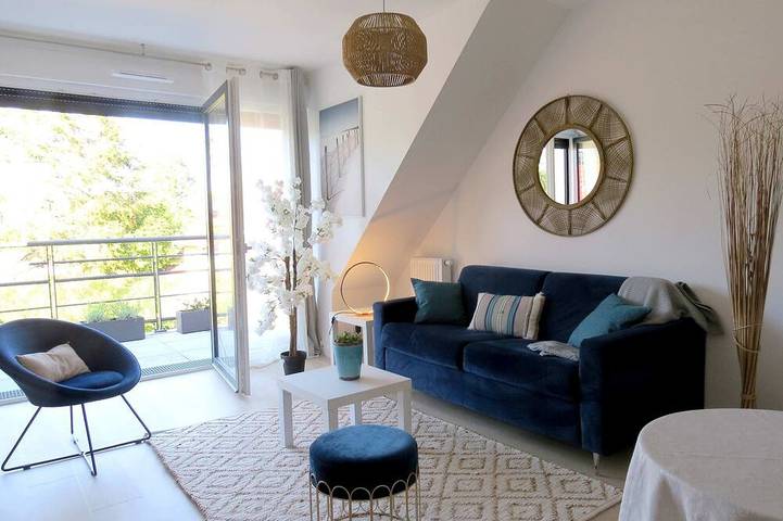 Appartement de vacances pour 4 personnes, avec Balcon
