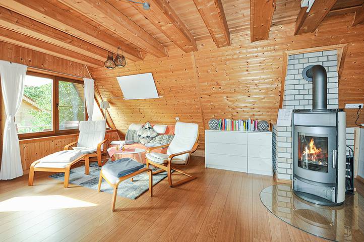 Chalet für 3 Personen, mit Sauna und Garten in Mecklenburgische Seenplatte - 2