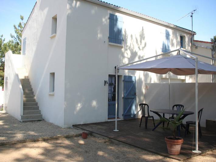 Ferienhaus für 4 Personen, mit Terrasse und Garten