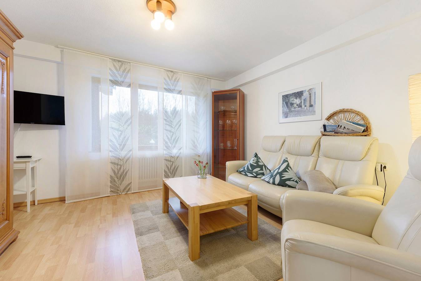 Ganze Wohnung, Ferienwohnung 'Thum' mit Privatterrasse und Wi-Fi in Daisendorf, Region Bodensee-Oberschwaben