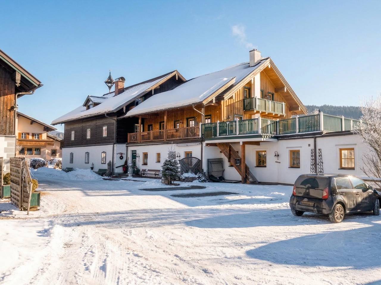 Ganze Wohnung, Überraschend geräumige Wohnung in authentischem Bauernhaus in Flachau, Ski Amadé