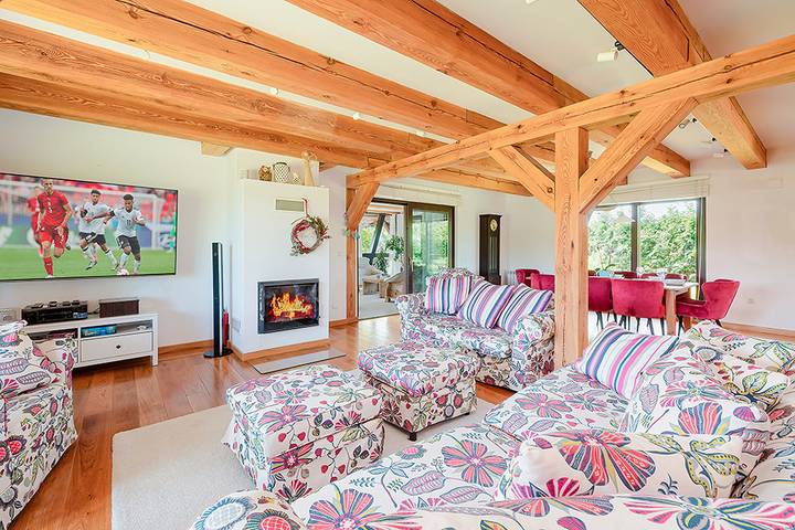 Ferienhaus für 15 Personen, mit Whirlpool und Terrasse sowie Sauna und Garten, mit Haustier in Polen - 3