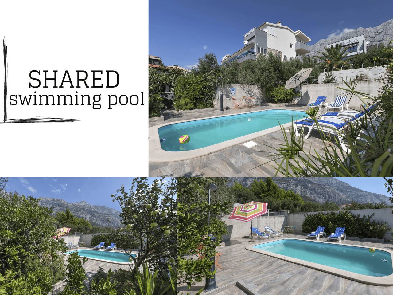 Ganze Wohnung, Vele Duplex-Wohnung mit Terrassen und Meerblick in Makarska, Makarska Riviera