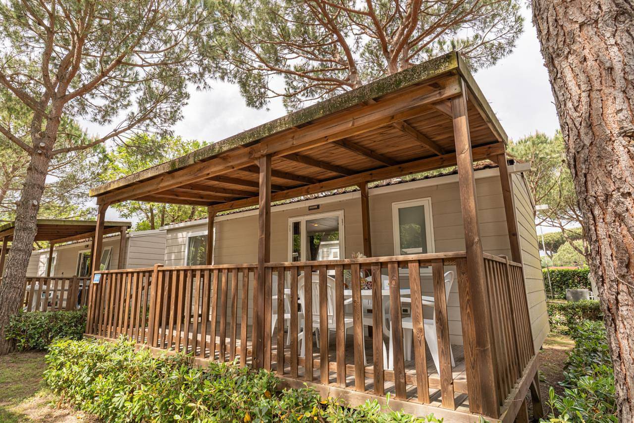 Ferienpark Marina Camping Village Lodge Comfort Dog für 4 Personen in Punta Marina, Provincia di Ravenna