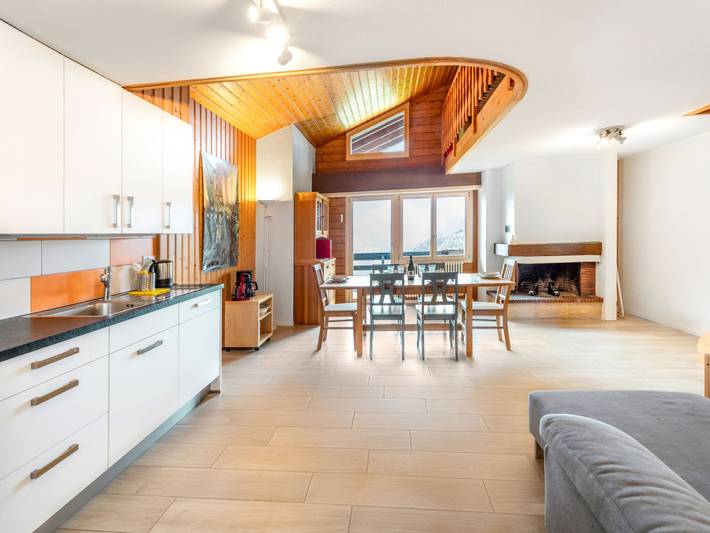 Ferienwohnung für 6 Personen, mit Balkon und Garten sowie Ausblick im Drei-Seen-Land