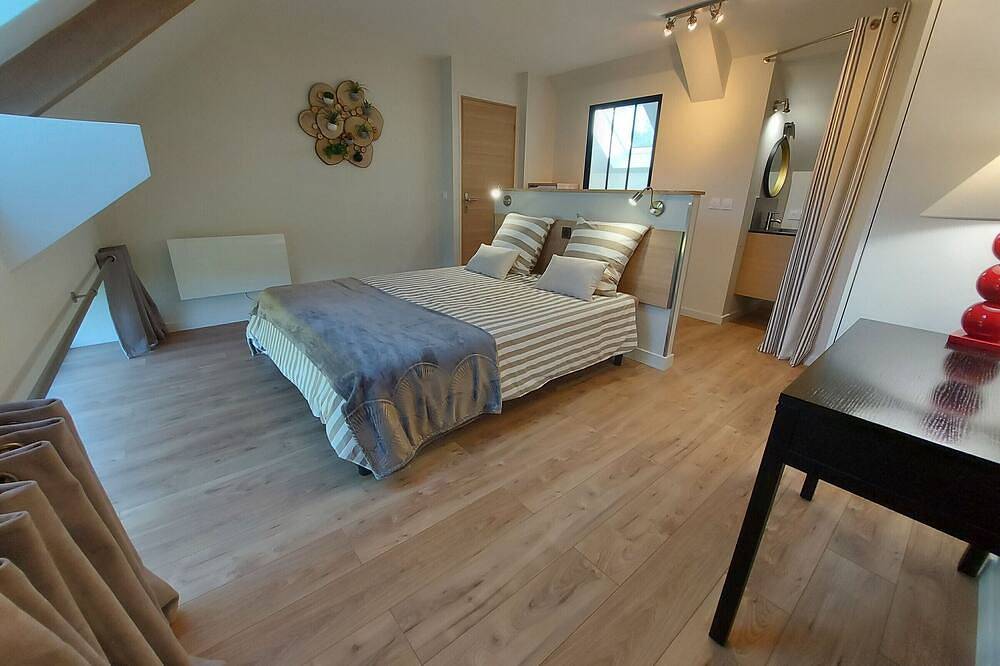 Gîte de charme avec étang privé et pêche, jardin, Bbq, fibre, 2 chambres - Alexain in Alexain, Mayenne