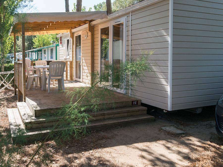 Camping Côté Plage - Mobilheim 6 personen - Confort - Sonntag - Mobilheim Dune 29m² - 2 Zimmer 4/6 Pers. in Saint-Jean-de-Monts, Vendée