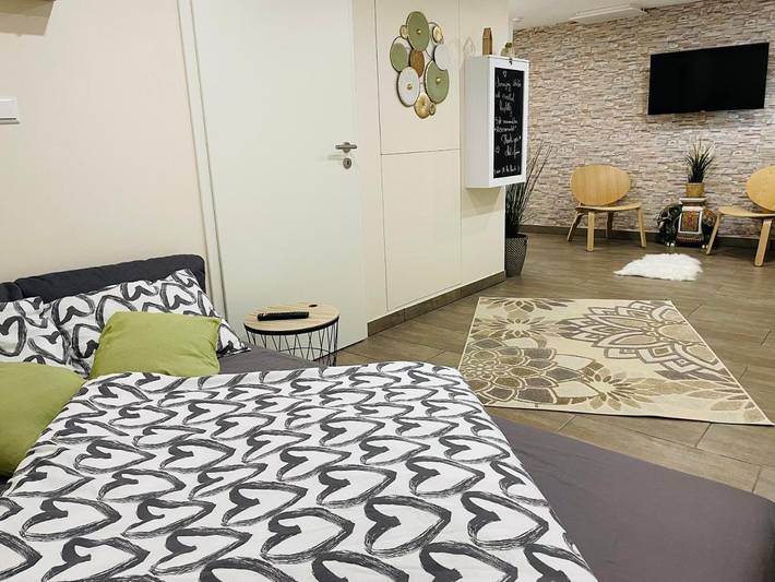 Appartement de vacances pour 2 personnes, avec Terrasse et Jardin