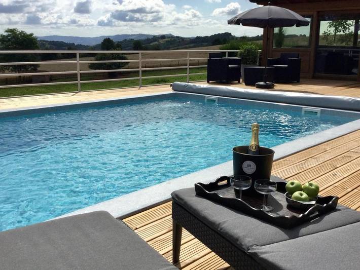 Chambre d’hôte pour 2 personnes, avec jacuzzi ainsi que jardin et piscine dans Conques-en-Rouergue - 3