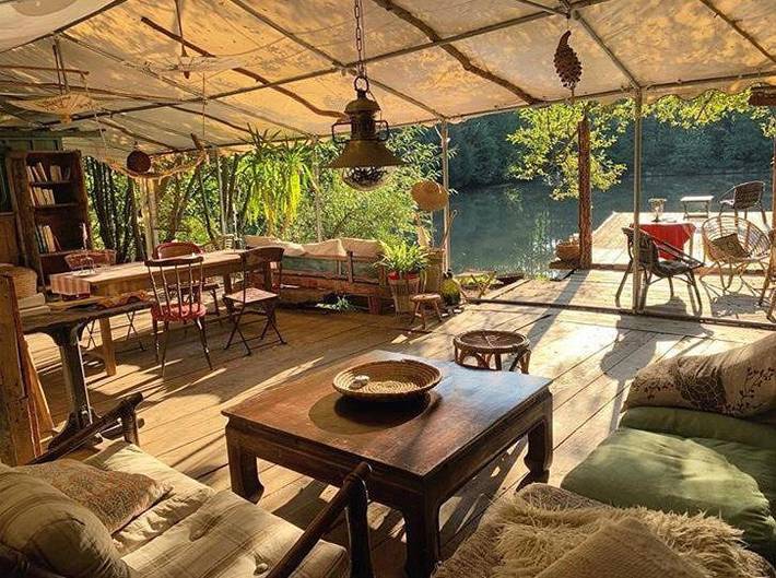 Camping pour 4 personnes, avec vue sur le lac ainsi que jardin et vue dans Orne - 3