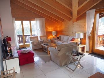 Cottage pour 6 personnes, avec balcon dans Champoussin
