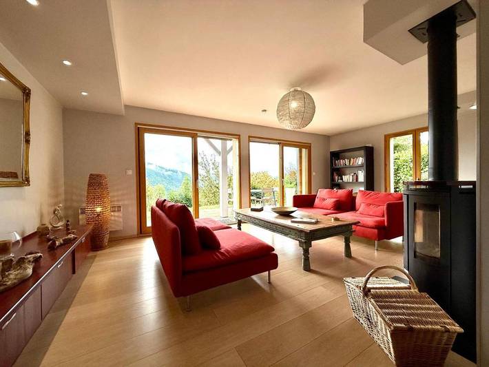 Villa pour 6 personnes, avec vue et jardin