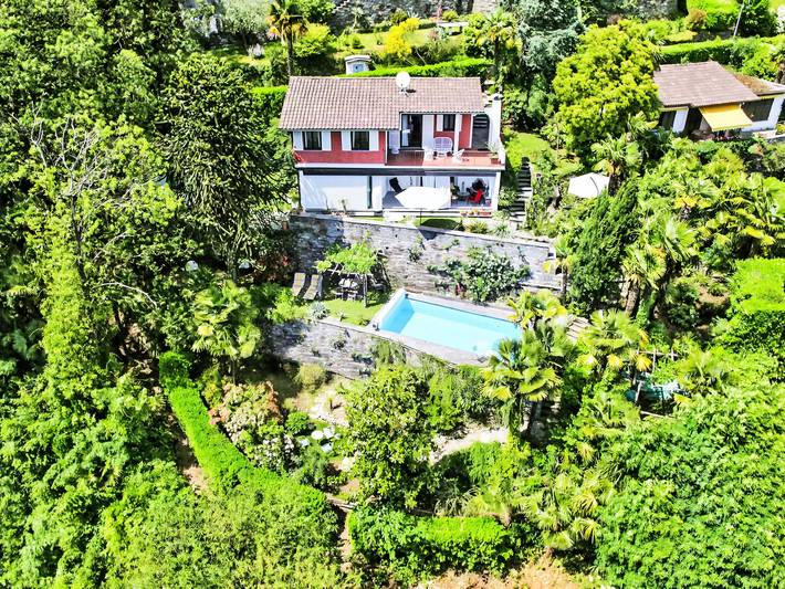 Villa für 4 Personen, mit Terrasse und Pool im Ticino - 3