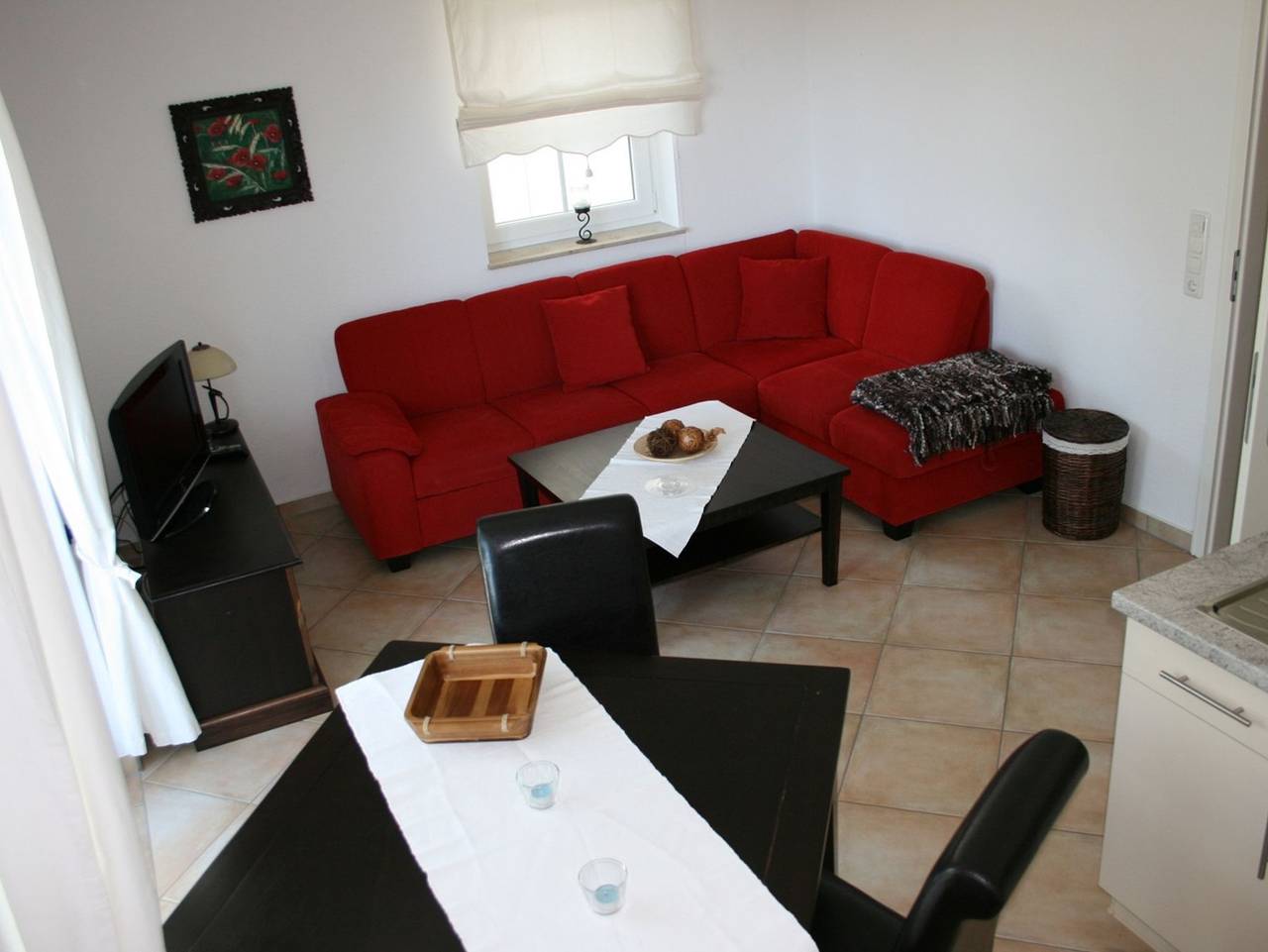 Ganze Ferienwohnung, Ferienhaus Wiesenblick - Ferienwohnung Wiesenblick 1-1 Sz bis max. 2 Pers. in Karlshagen, Usedomer Norden