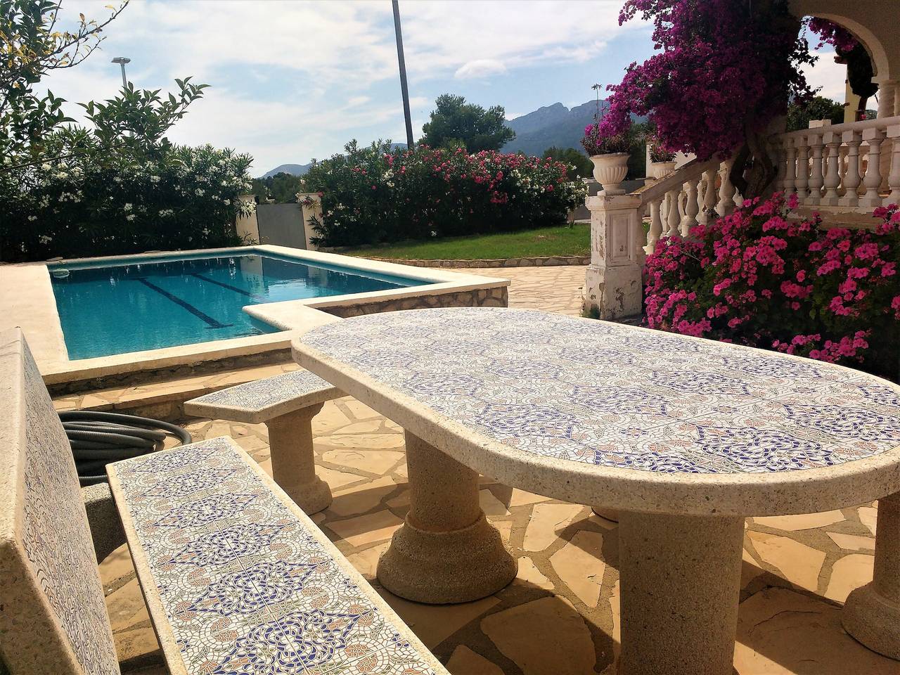 Villa cómoda de 3 habitaciones con piscina privada en Miami Playa in Montroig, Costa Dorada