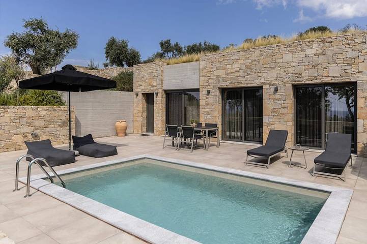 Ferienhaus für 5 Personen, mit Garten auf Thassos