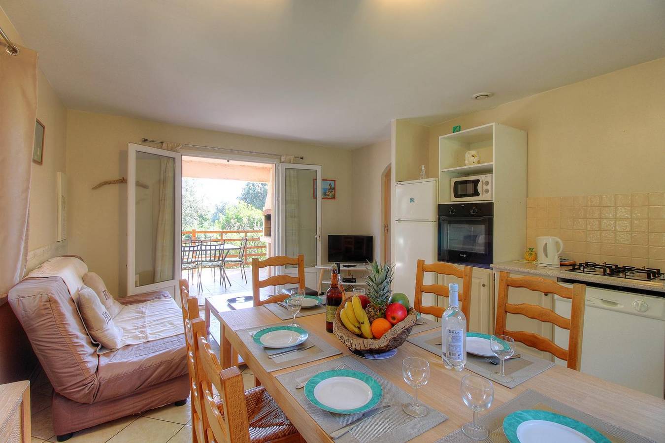 Gîte pour 4 personnes avec jardin in Porto-Vecchio, Parc naturel régional de Corse