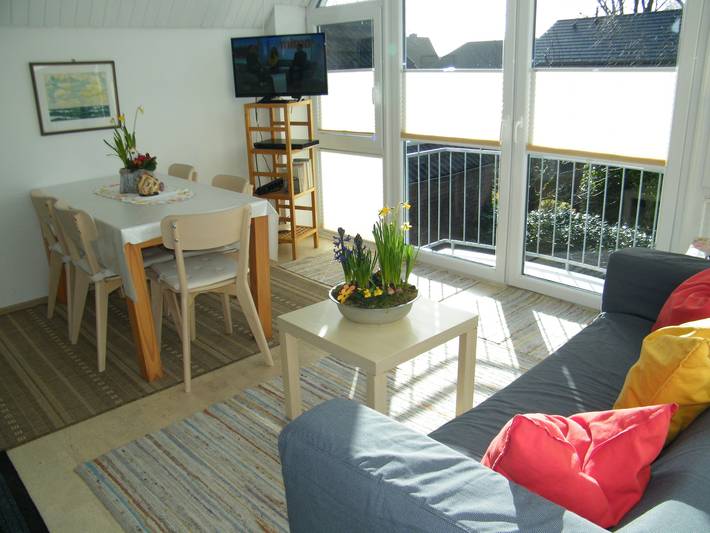 Ferienwohnung für 4 Personen, mit Garten und Balkon sowie Sauna, kinderfreundlich in Esens