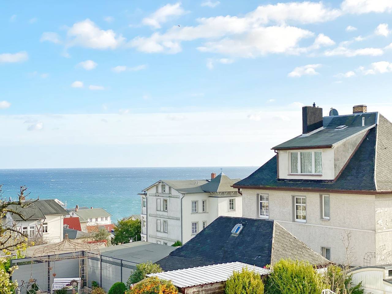 Appartement entier, Meerblickappartement Nr. 13 in der Villa Anna in Sassnitz auf Rügen in Sassnitz, Parc national Jasmund