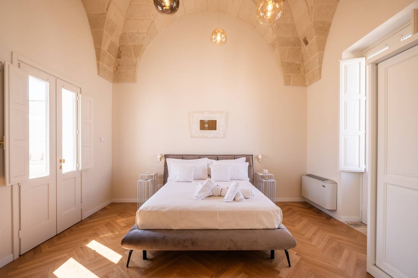 Room 'Relais Luxury Xenia - Suite' with Shared Pool, Wi-Fi and Air Conditioning in Sternatia, Lecce Province