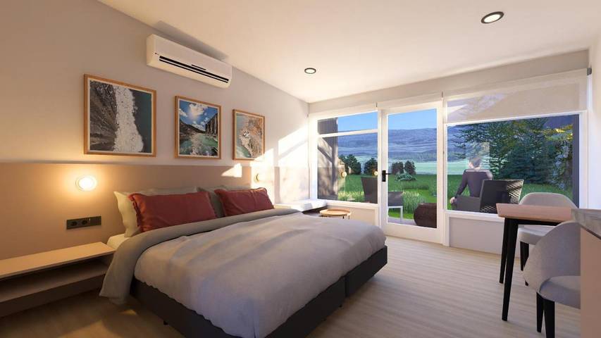 Hôtel pour 2 personnes, avec vue et terrasse - 1