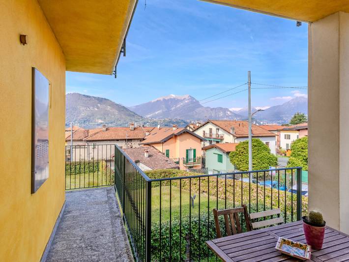 Gîte pour 4 personnes, avec vue sur le lac ainsi que balcon et jardin à Lierna - 3