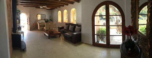 Villa in Cala Saladeta, Sant Antoni de Portmany für 8 