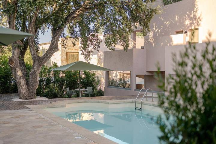 Hotel für 3 Personen, mit Garten und Pool sowie Ausblick in San Pantaleo