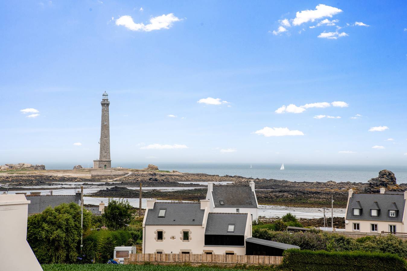 Vue mer - Maison pour 8 avec jardin et terrasse in Lilia, Plouguerneau
