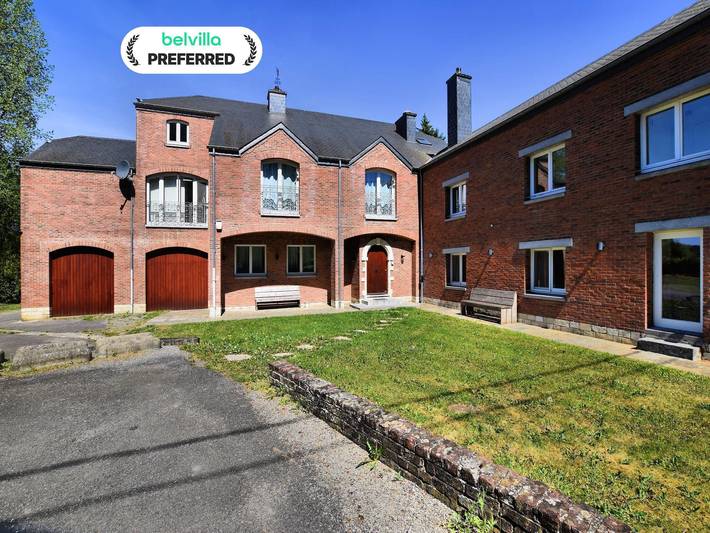 Villa pour 28 personnes, avec piscine ainsi que jardin et terrasse, animaux acceptés au Province de Luxembourg