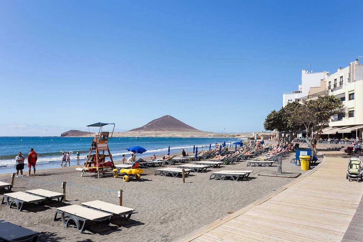 Ganze Wohnung, Ferienwohnung für 3 Personen mit Terrasse in Playa el Médano, Granadilla de Abona