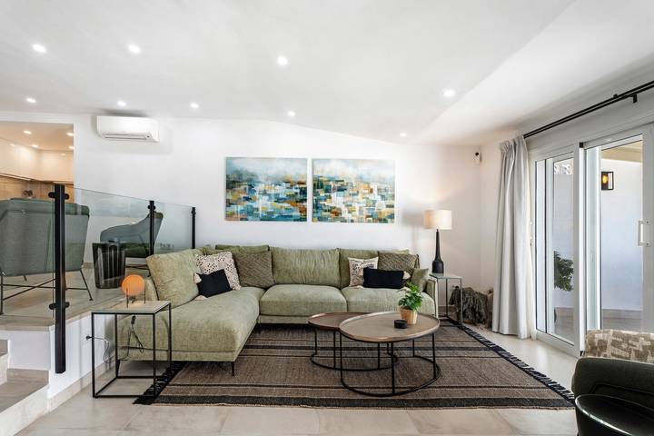 Superbe villa « Verano » avec vue mer, Wi-Fi et climatisation pour vos vacances in Oasis del Sur, San Miguel de Abona
