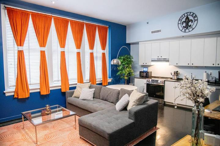 Apartamento para 2 personas, con terraza en New Orleans