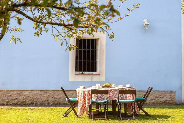 Casa de vacaciones 'La Braña' con vistas a la montaña, terraza privada y Wi-Fi in Bustio, Ribadedeva