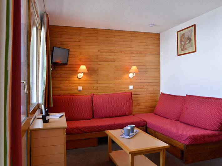 Chalet pour 4 personnes, avec terrasse, animaux acceptés dans La Plagne