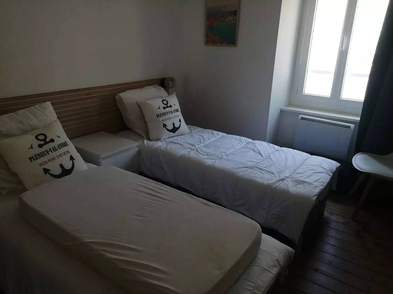 Appartement entier, Très beau T2 situé sur le port de Dahouet in Dahouët, Pléneuf-Val-André