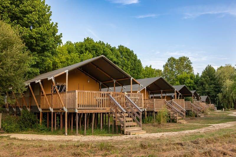 Rcn le Moulin de la Pique — Safari tent Belle vue in Belvès, Périgord Noir