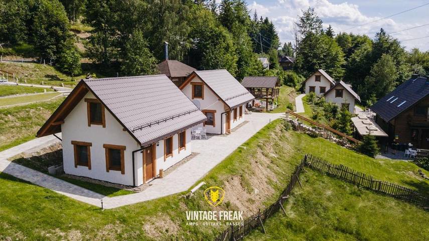 Apartament wakacyjny dla 9 osób, z Taras i Ogród oraz Sauna i Widok w Malinka