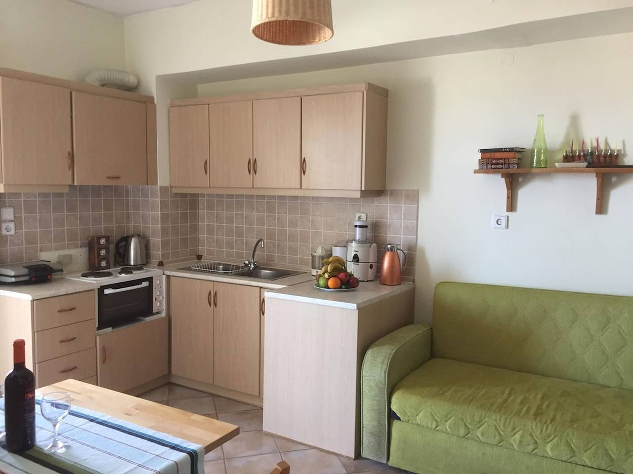 Appartement entier, Appartement de vacances pour 3 personnes avec balcon in Réthymnon (Ville), Région de Réthymnon