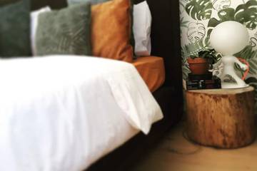 Location de vacances pour 4 personnes, avec balcon et jardin à Alost