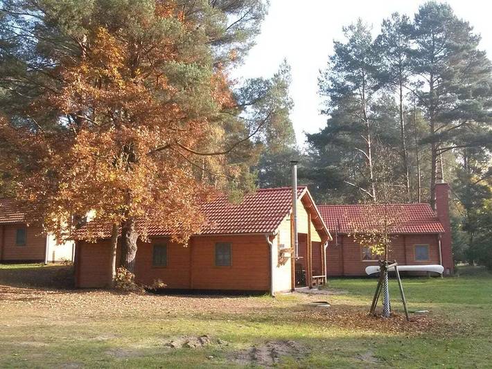 Bungalow für 6 Personen, mit Terrasse und Garten sowie Sauna