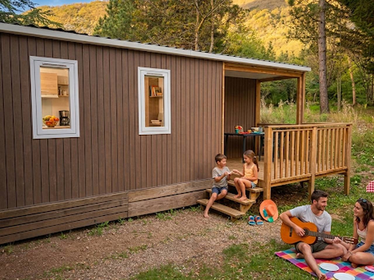 Casa móvil admite mascotas - 4 pers. in Gorges du Tarn Causses, Cevenas
