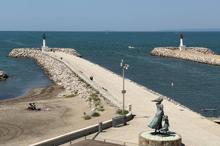Location de vacances pour 4 personnes, avec terrasse dans Port Camargue